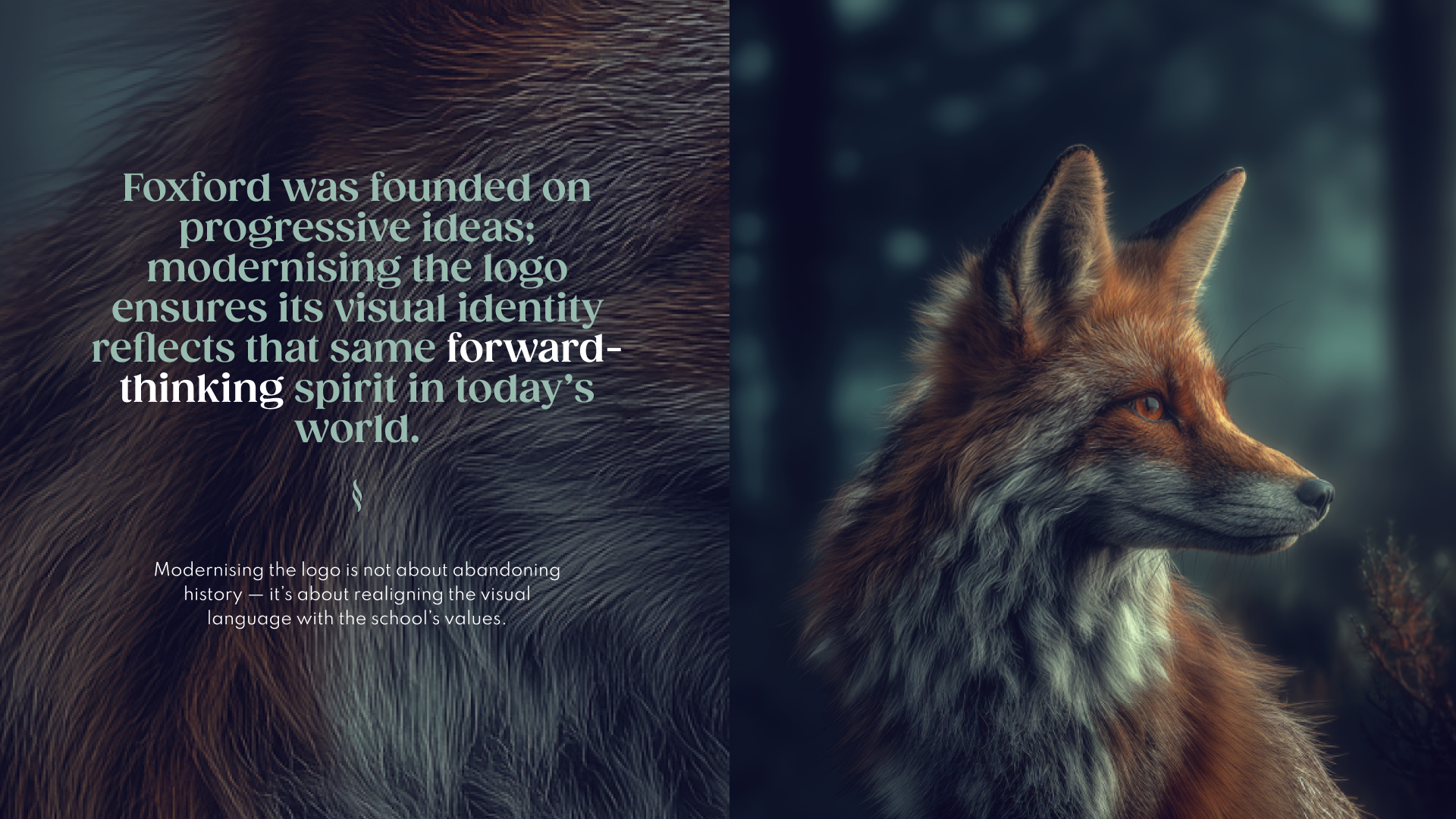 Foxford Brand Slide 2